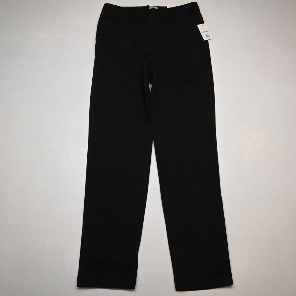 NEW Nordstrom XXL 18 20 Pull on Straight Cotton Twill Drawstring‎ Chino Pants